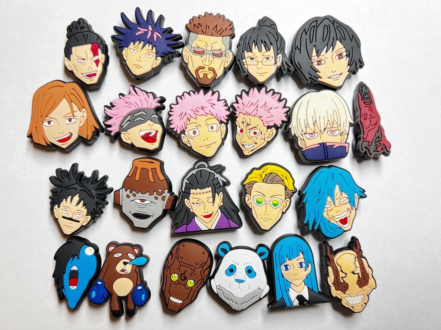 Jujutsu Kaisen Croc shoe charms Shoe Decal Charms JuliesDecal anime charms