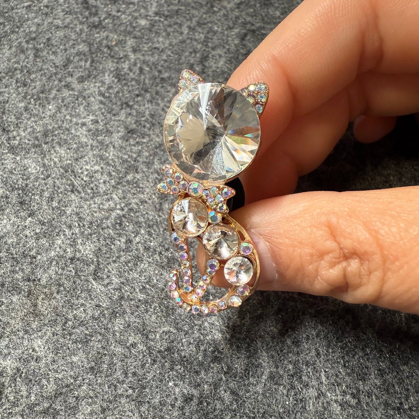 Fancy Metal GEM Rhinestone Flowers Cat Butterfly and more Shoes Charms for DIY Unique Special Shoes