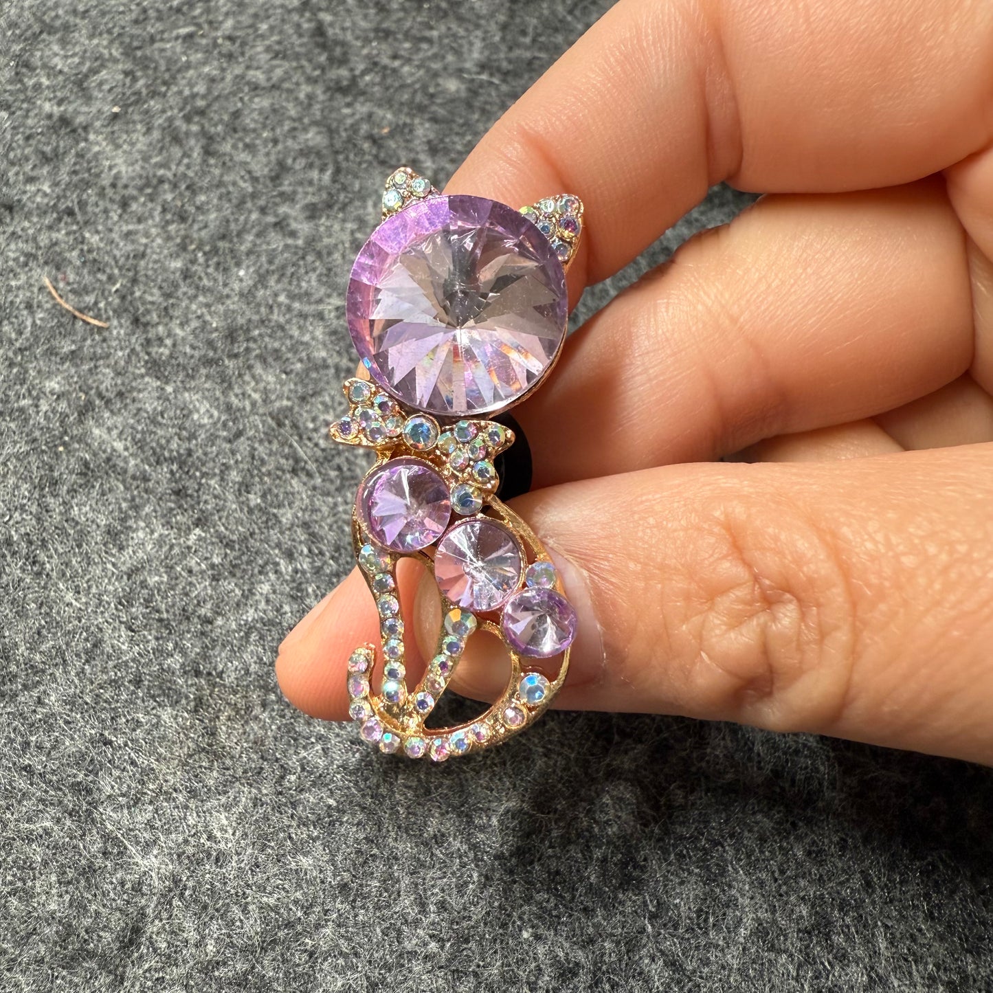 Fancy Metal GEM Rhinestone Flowers Cat Butterfly and more Shoes Charms for DIY Unique Special Shoes