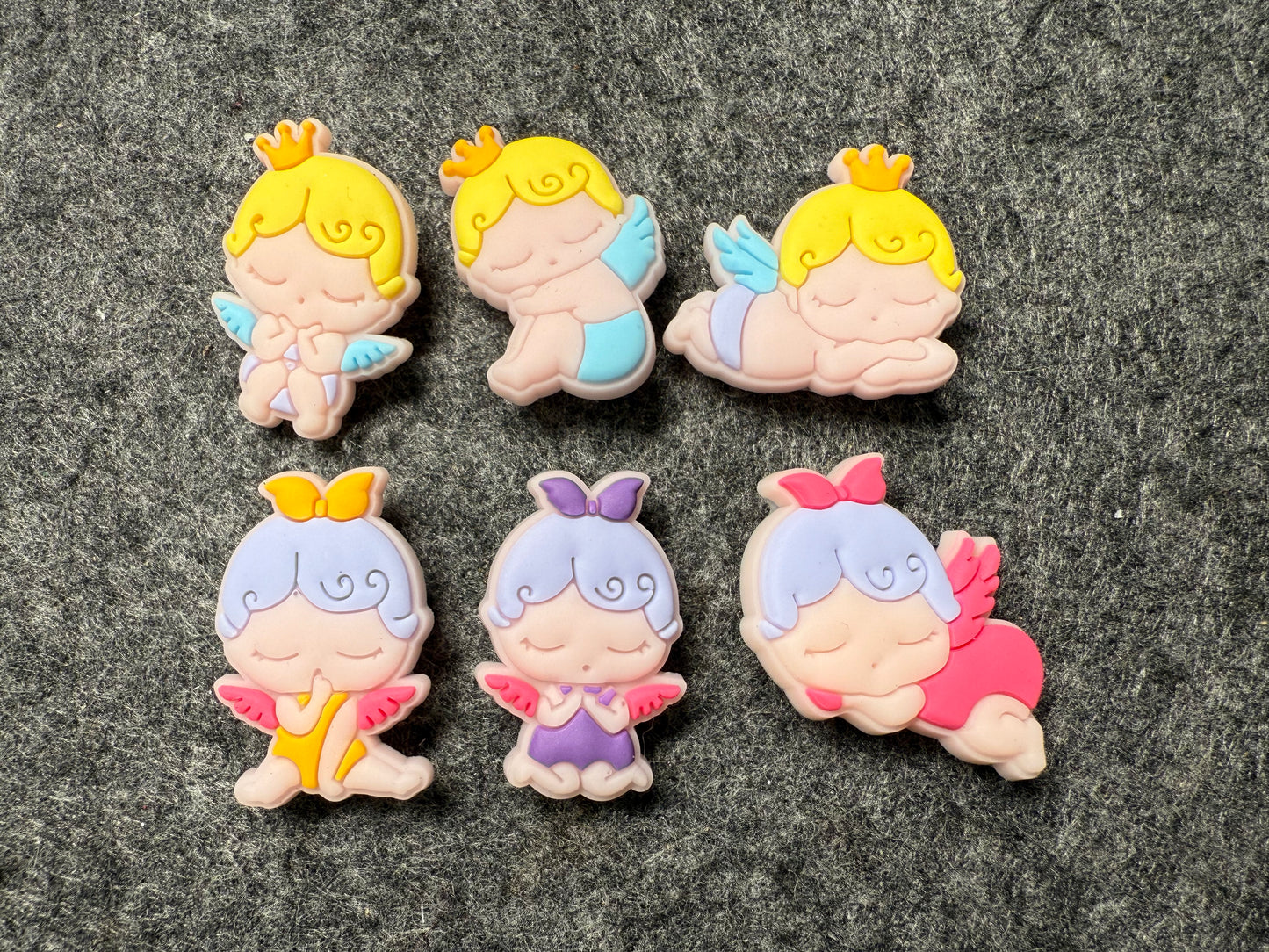 Baby Shower Cute baby angel Design Theme Shoe Charms Best Quality JuliesDecalDesign