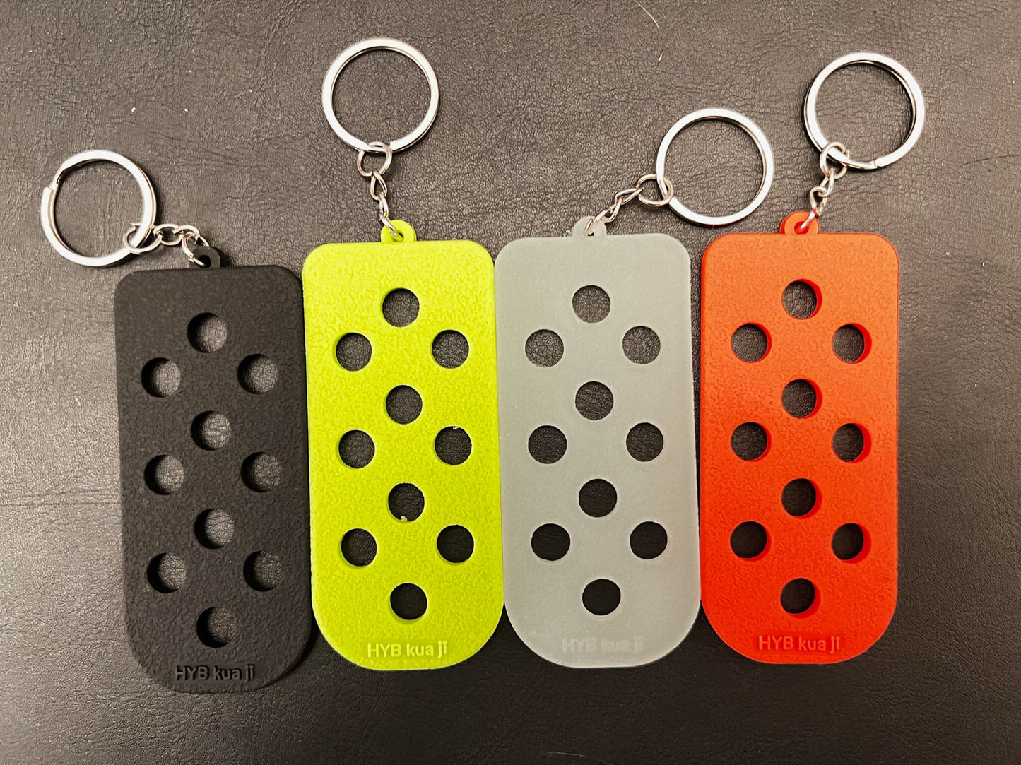 Key Chain Strips Colorful for DIY Unique Special KEYCHAIN Glow in the Dark Keychain Best Quality JuliesDecalDesign