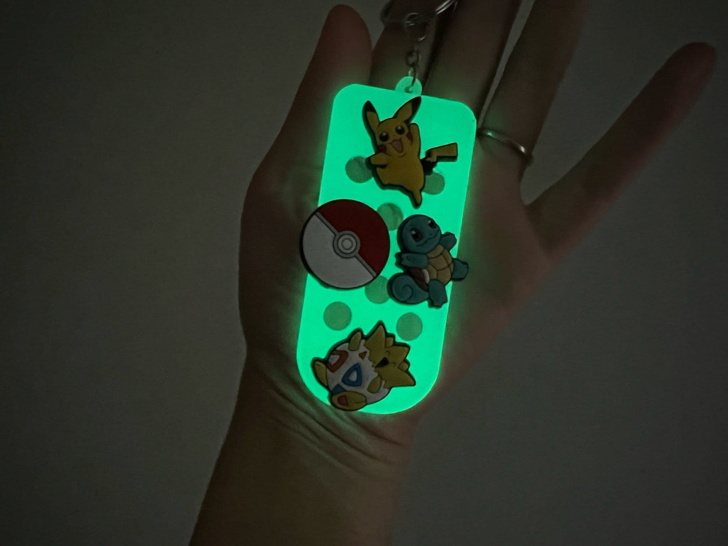 Key Chain Strips Colorful for DIY Unique Special KEYCHAIN Glow in the Dark Keychain Best Quality JuliesDecalDesign
