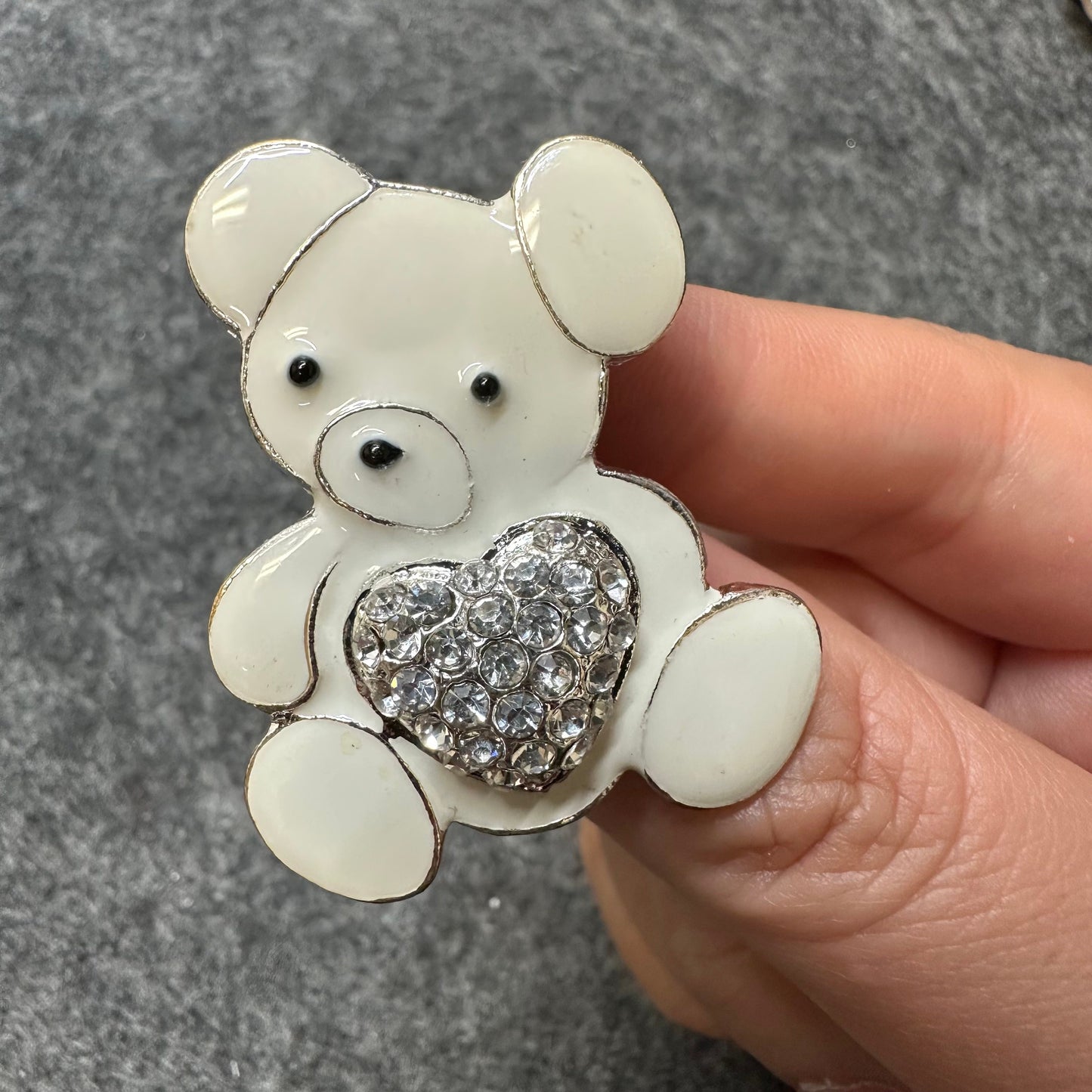 Metal GEM Bear Butterfly Swan Theme DIY Unique Special Croc Shoes Valentine's Day Gift shoe charm