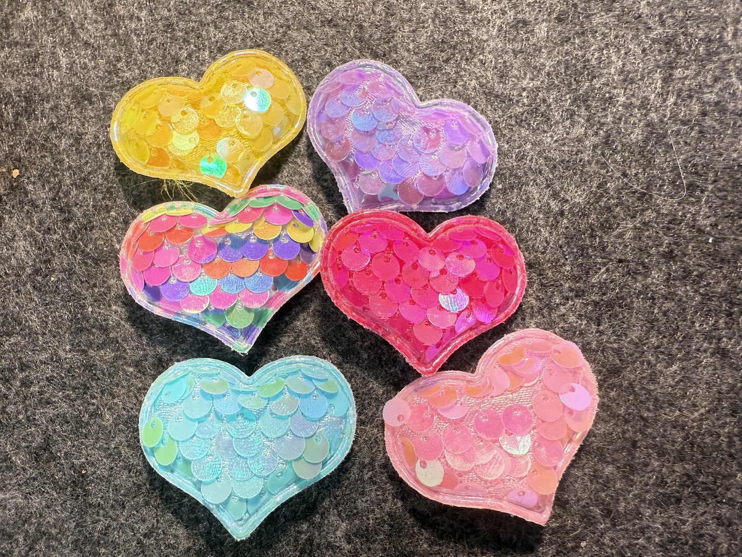 Bling Bling sequin appliques Glitter charms Mermaid tail Unicorn Hearts for DIY Unique Special Croc Shoes JuliesDecalDesign