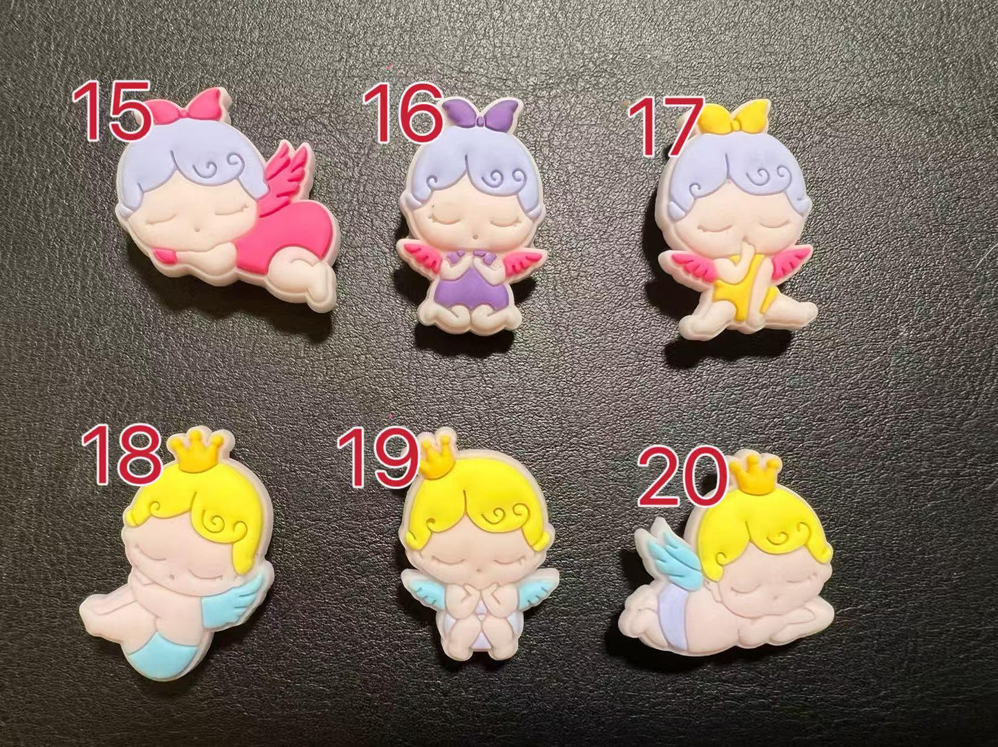 Baby Shower Cute baby angel Design Theme Shoe Charms Best Quality JuliesDecalDesign