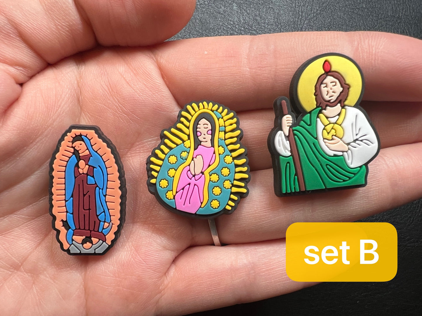 Jesús La Biblia Fe Nuestro Pan Diario Diseño Tema Encantos Del Zapato Mejor Calidad JuliesDecalDesign