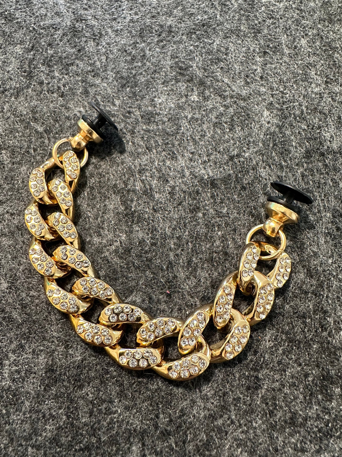 Gold Chain Silver Chain Pearl Chain Diamond Chain for DIY Unique Special Croc Shoes