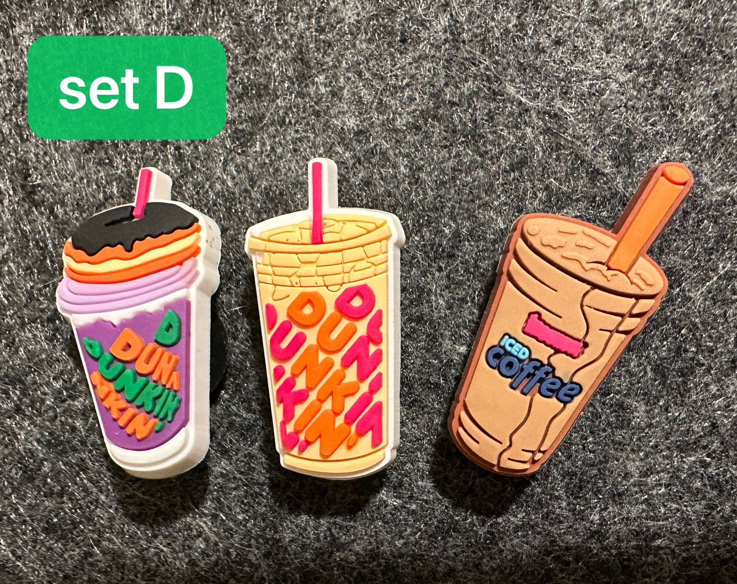 Donuts and more shoe charms