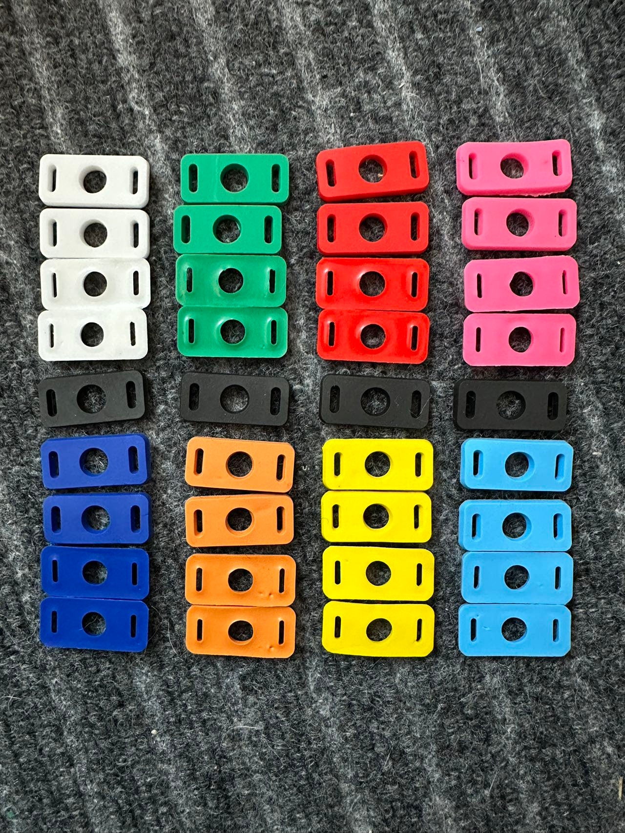 colorful Shoe Charm to Shoelace Adapters connecter decorate DIY ideas