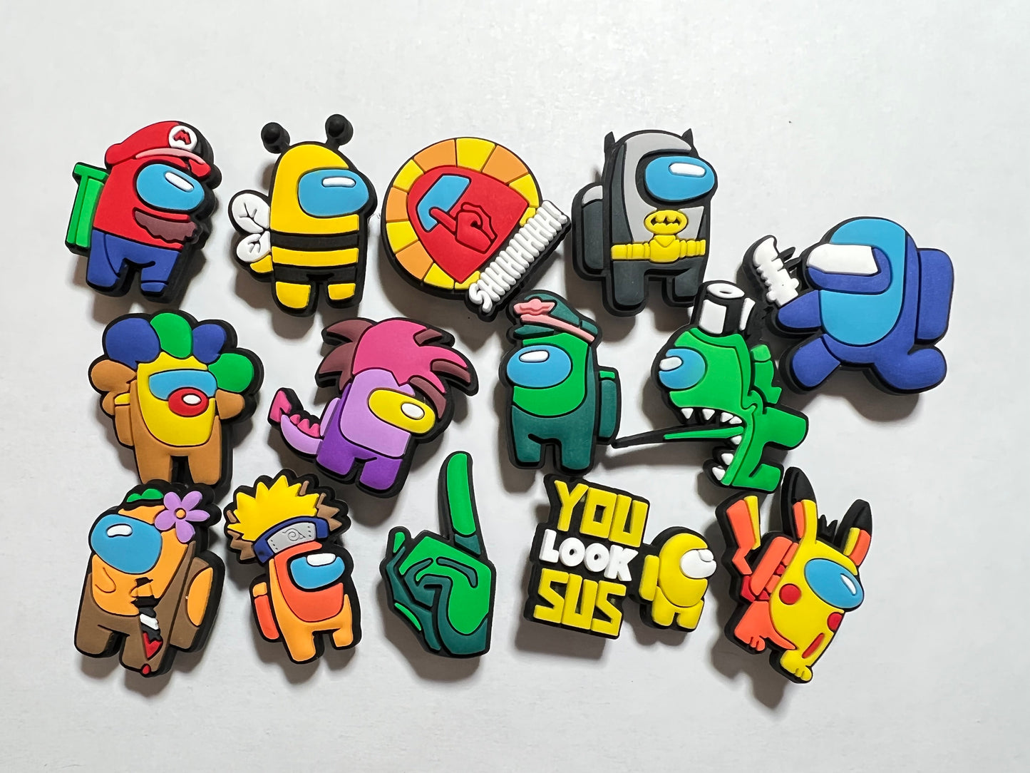 Amuletos de zapatos con tema de juego JuliesDecalDesign