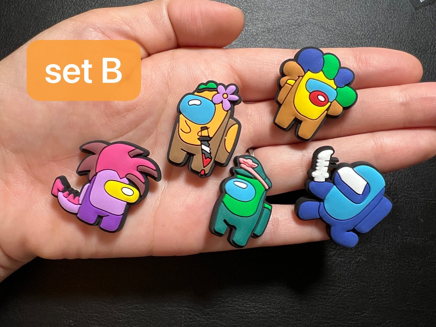 Amuletos de zapatos con tema de juego JuliesDecalDesign