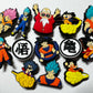 Dragon Balls anime shoe charms JuliesDecalDesign