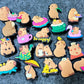Capybara shoe charms Wild Animal Shoe Accessories Capybara Lovers Be Cappy