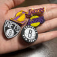 BASKETBALL TEAM LOGO NBA shoe charms