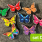 Garden Insects Bumble Bees Dragonfly Butterfly Ladybug Design Theme Shoe Charms