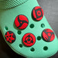 Naruto Croc shoe charms Shoe Decal Charms JuliesDecal anime charms