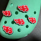 Naruto Croc shoe charms Shoe Decal Charms JuliesDecal anime charms