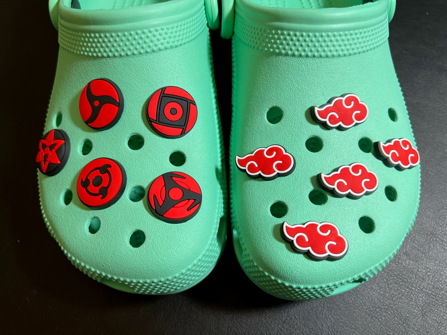 Charmes de chaussures Naruto Croc Charmes de décalcomanies de chaussures JuliesDecal charmes d'anime