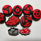 Naruto Croc shoe charms Shoe Decal Charms JuliesDecal anime charms