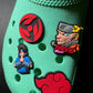 Naruto Croc shoe charms Shoe Decal Charms JuliesDecal anime charms