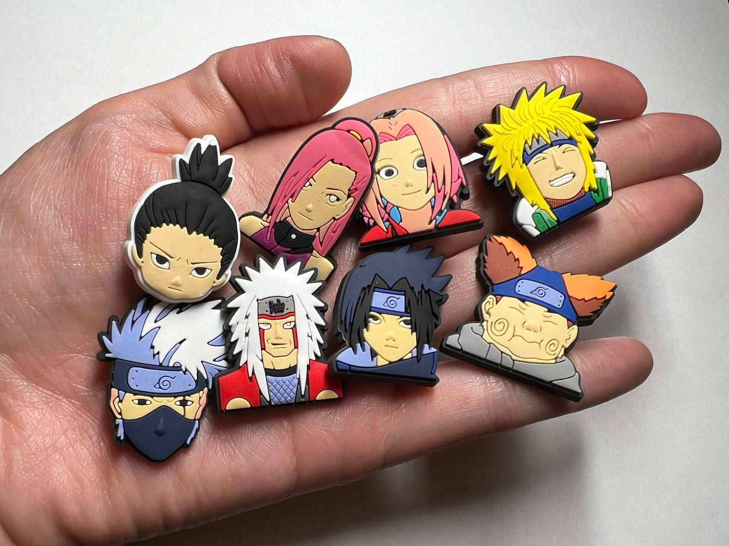 Amuletos de zapatos Naruto Croc Amuletos de calcomanías de zapatos Amuletos de anime JuliesDecal