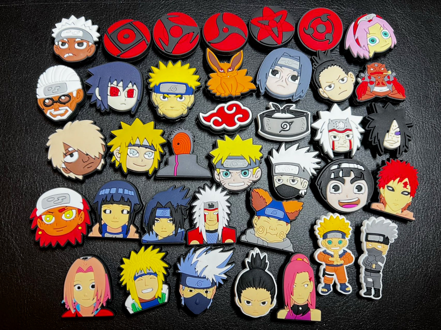 Amuletos de zapatos Naruto Croc Amuletos de calcomanías de zapatos Amuletos de anime JuliesDecal