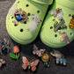 Fancy Metal GEM Rhinestone Flowers Bird Butterfly Cactus Pineapple Owl Spider Elephant and more Shoes Charms for DIY Unique Special Shoes