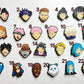 Jujutsu Kaisen Croc shoe charms Shoe Decal Charms JuliesDecal anime charms