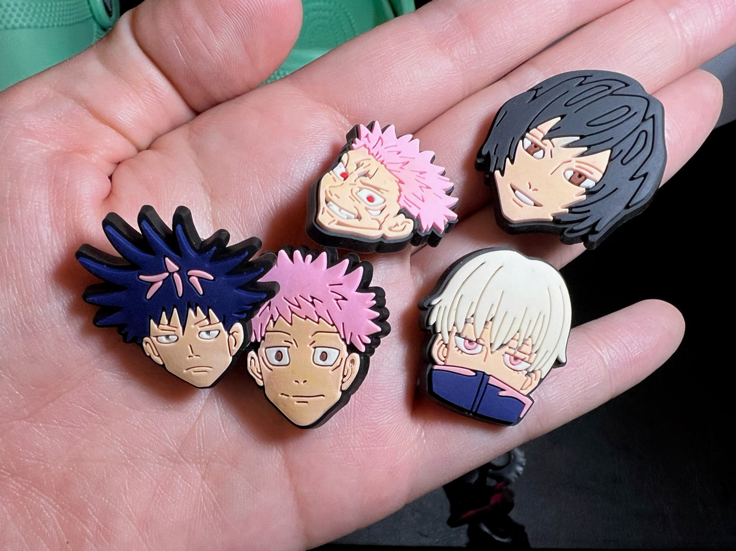 Amuletos de zapatos Jujutsu Kaisen Croc Amuletos de calcomanías de zapatos JuliesDecal amuletos de anime