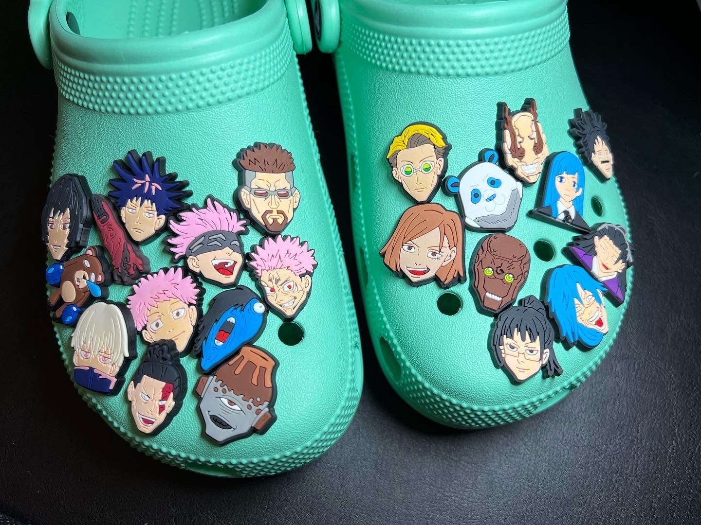 Amuletos de zapatos Jujutsu Kaisen Croc Amuletos de calcomanías de zapatos JuliesDecal amuletos de anime