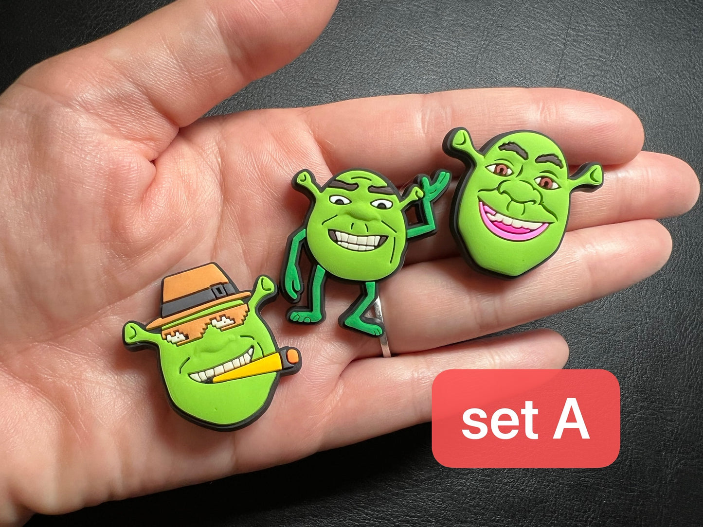 Shrek Croc shoe charms Shoe Decal Charms JuliesDecal anime charms Disney