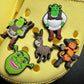 Shrek Croc shoe charms Shoe Decal Charms JuliesDecal anime charms Disney