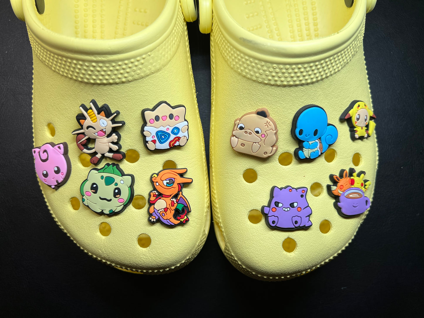 Charmes de chaussures Pokemon Croc Charmes de décalcomanies de chaussures JuliesDecal charmes d'anime