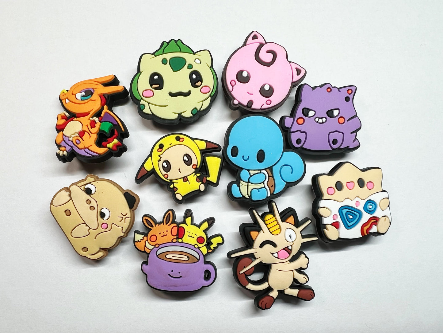 Pokemon Croc shoe charms Shoe Decal Charms JuliesDecal anime charms