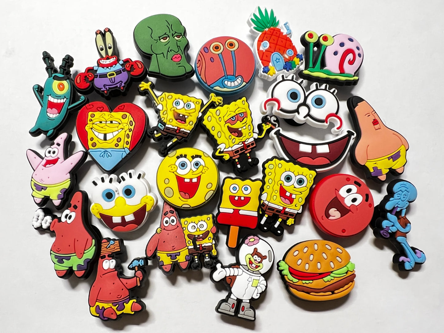 SpongeBob SquarePants Croc shoe charms Shoe Decal Charms JuliesDecal anime charms