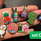SpongeBob SquarePants Croc shoe charms Shoe Decal Charms JuliesDecal anime charms