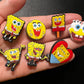 SpongeBob SquarePants Croc shoe charms Shoe Decal Charms JuliesDecal anime charms