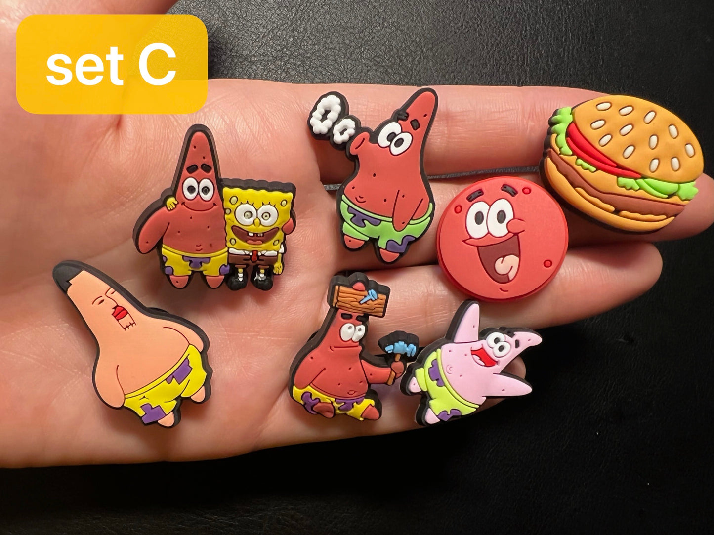 SpongeBob SquarePants Croc shoe charms Shoe Decal Charms JuliesDecal anime charms