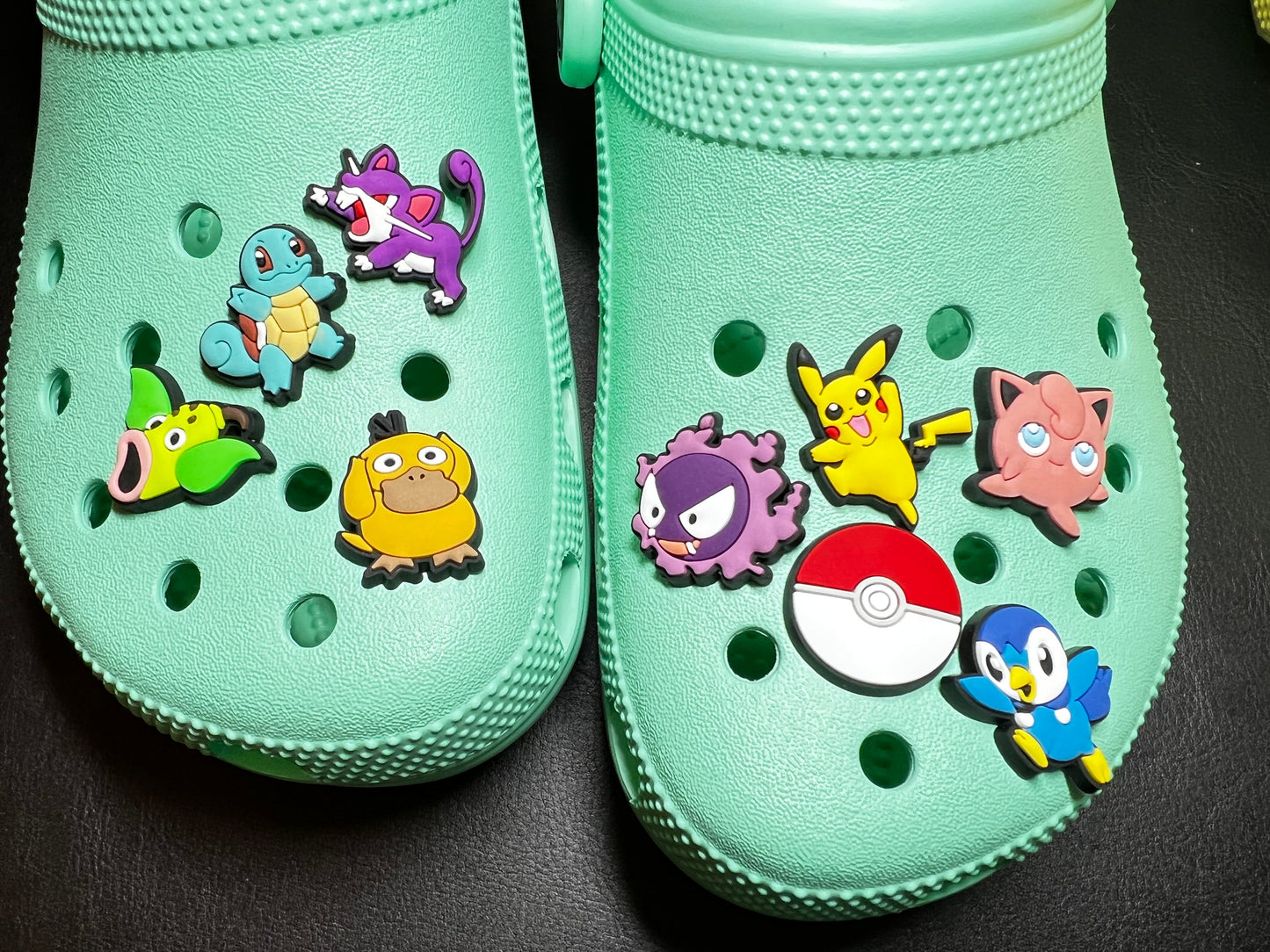 Amuletos de zapatos Pokemon Croc Amuletos de calcomanías de zapatos Amuletos de anime JuliesDecal