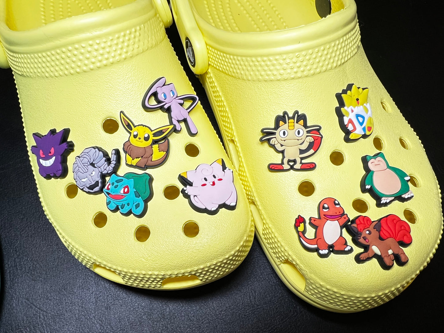 Charmes de chaussures Pokemon Croc Charmes de décalcomanies de chaussures JuliesDecal charmes d'anime