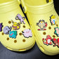Pokemon Croc shoe charms Shoe Decal Charms JuliesDecal anime charms