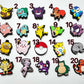 Pokemon Croc shoe charms Shoe Decal Charms JuliesDecal anime charms