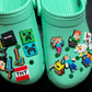 Minecraft Croc shoe charms Shoe Decal Charms JuliesDecal
