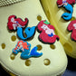 LIttle Mermaid Princess Shoe Charms JuliesDecalDesign