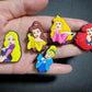 Princesses and Brave Girls shoe charms