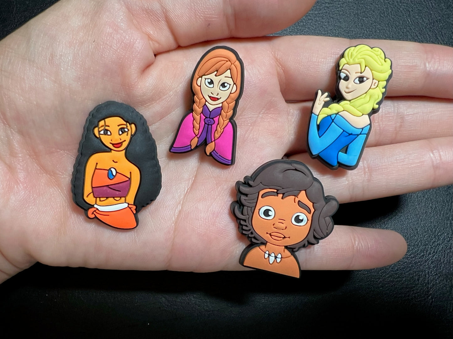 Princesses and Brave Girls shoe charms