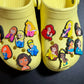 Princesses and Brave Girls shoe charms