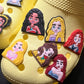 Princesses and Brave Girls shoe charms