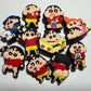 Crayon Cartoon Cute Japanese Anime Characters shoe charms