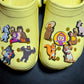 Cute Girl and Bear and more animals Cartoon Cute Anime Characters shoe charms